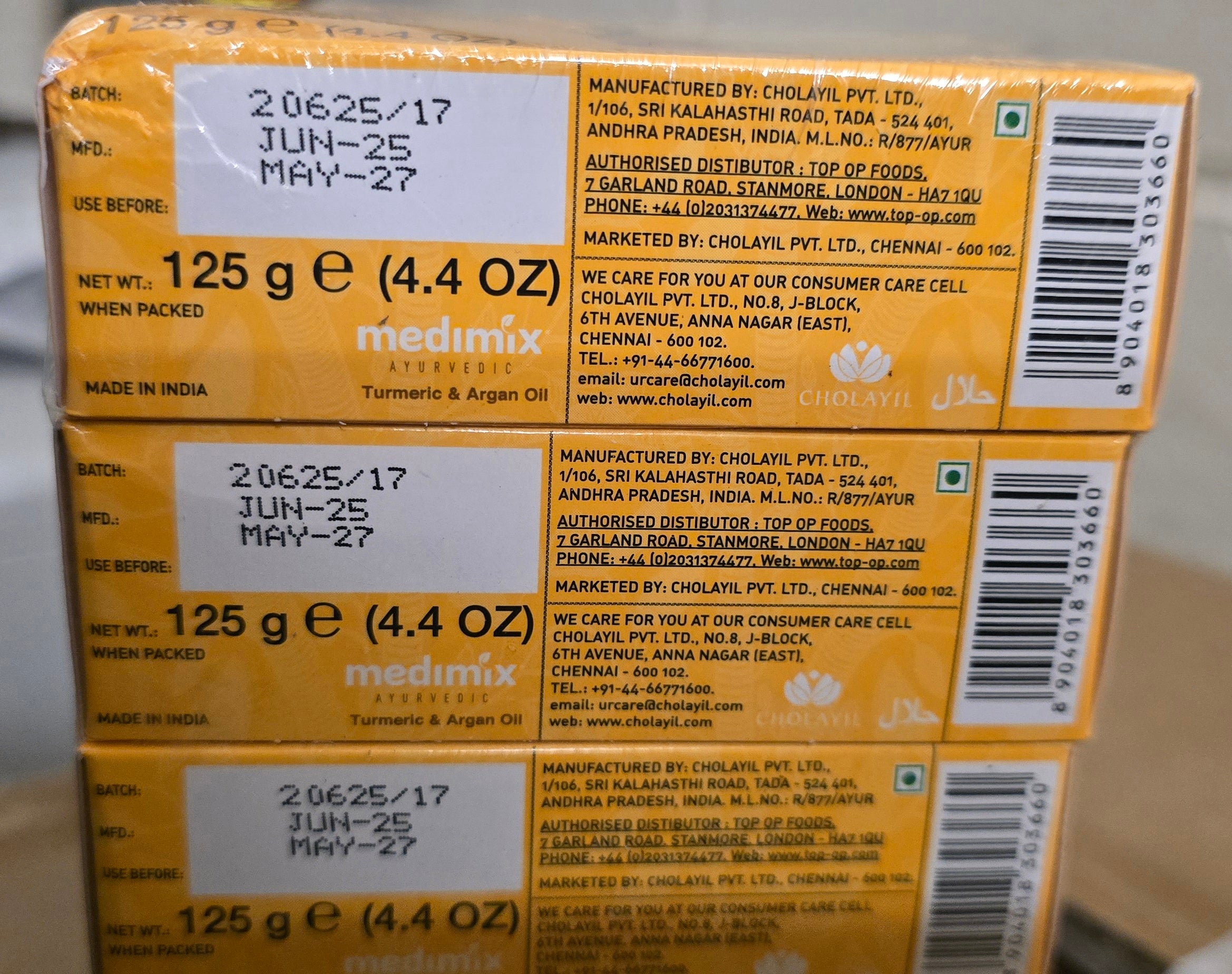 Medimix Soap Turmeric 125G