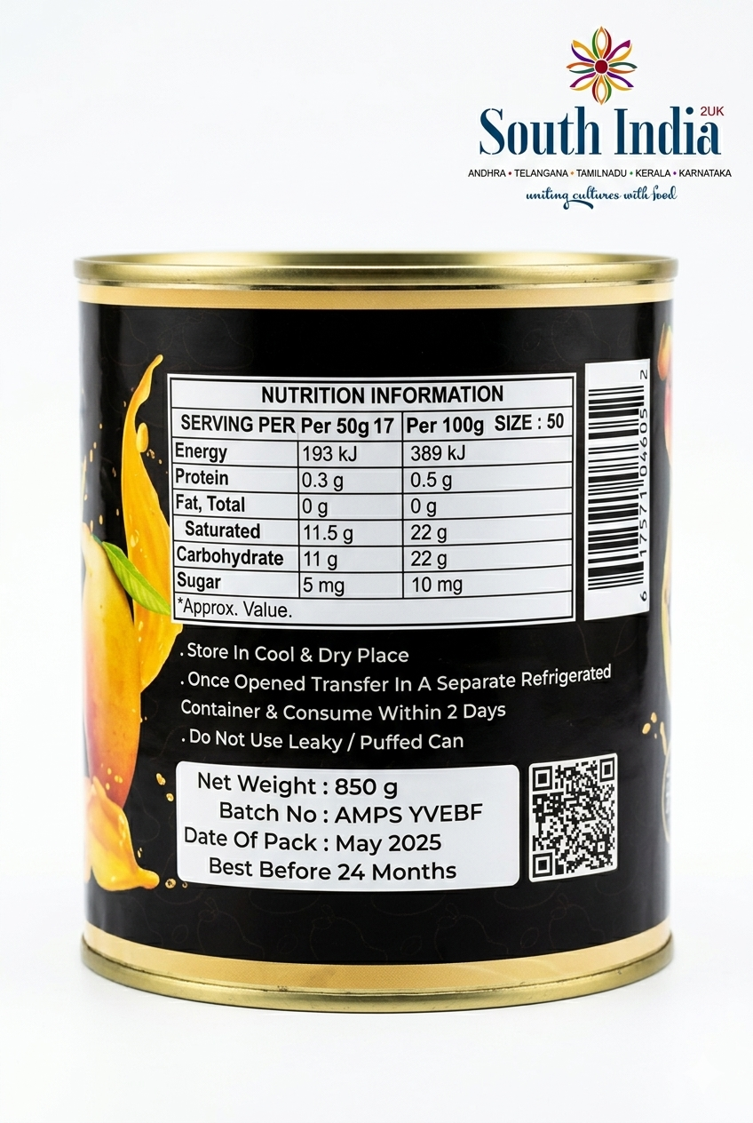 Mitram Alphonso Mango Pulp 850 G
