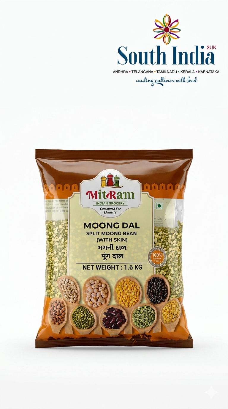 MitRam Moong Dal Split with skin