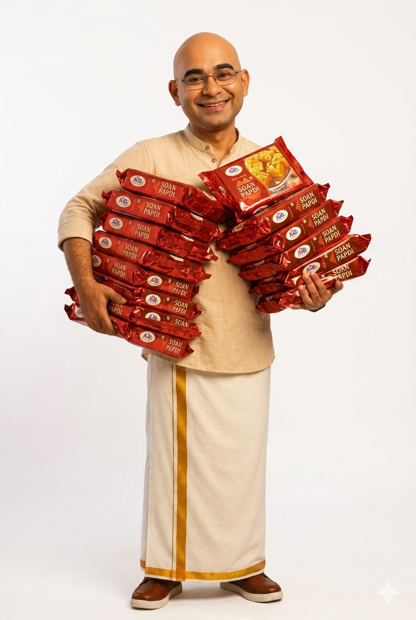 A2B Soan Papdi 250G