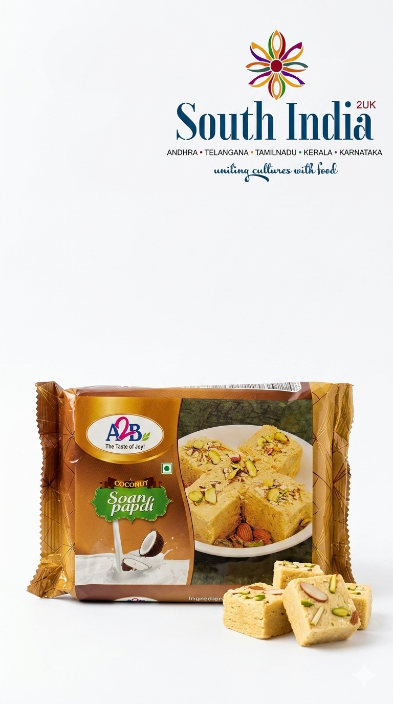 A2B Coconut Soan Papdi 250G