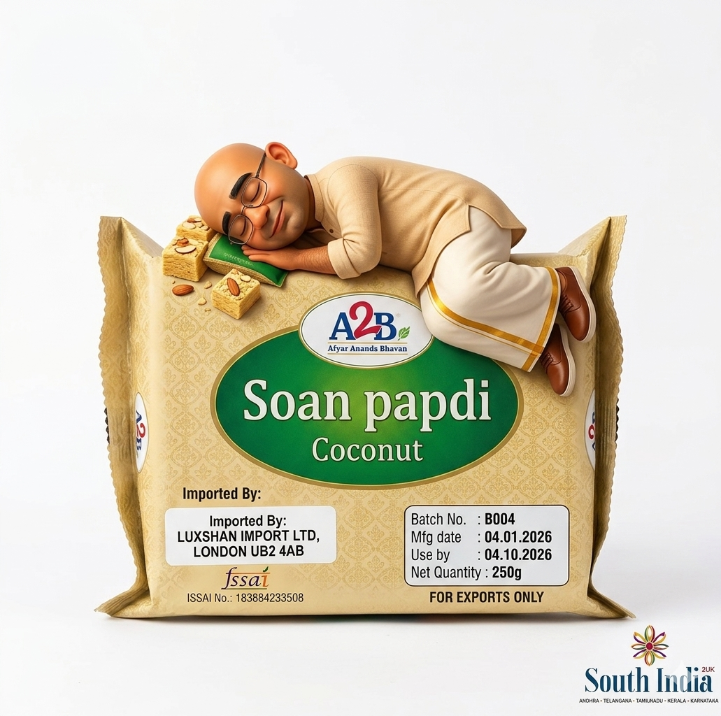 A2B Coconut Soan Papdi 250G
