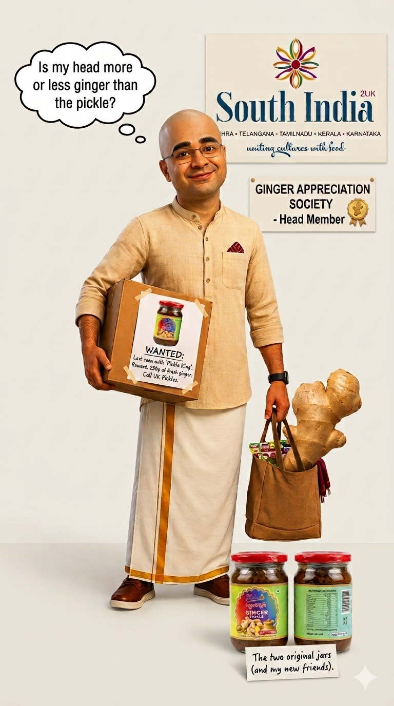 Shree Krishna ( Andhra ) Ginger Pickle 250G