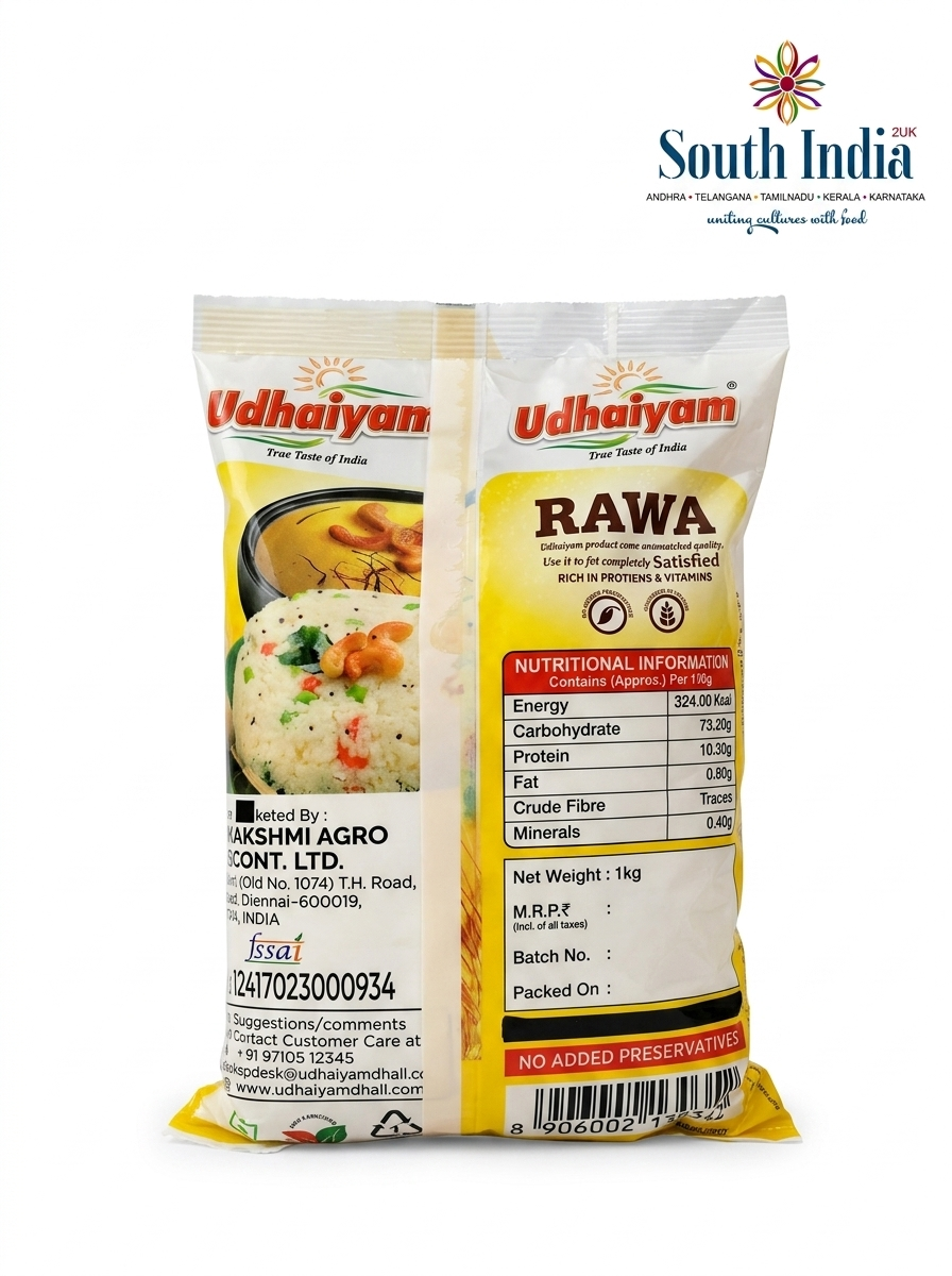 Udhaiyam Rawa 1Kg