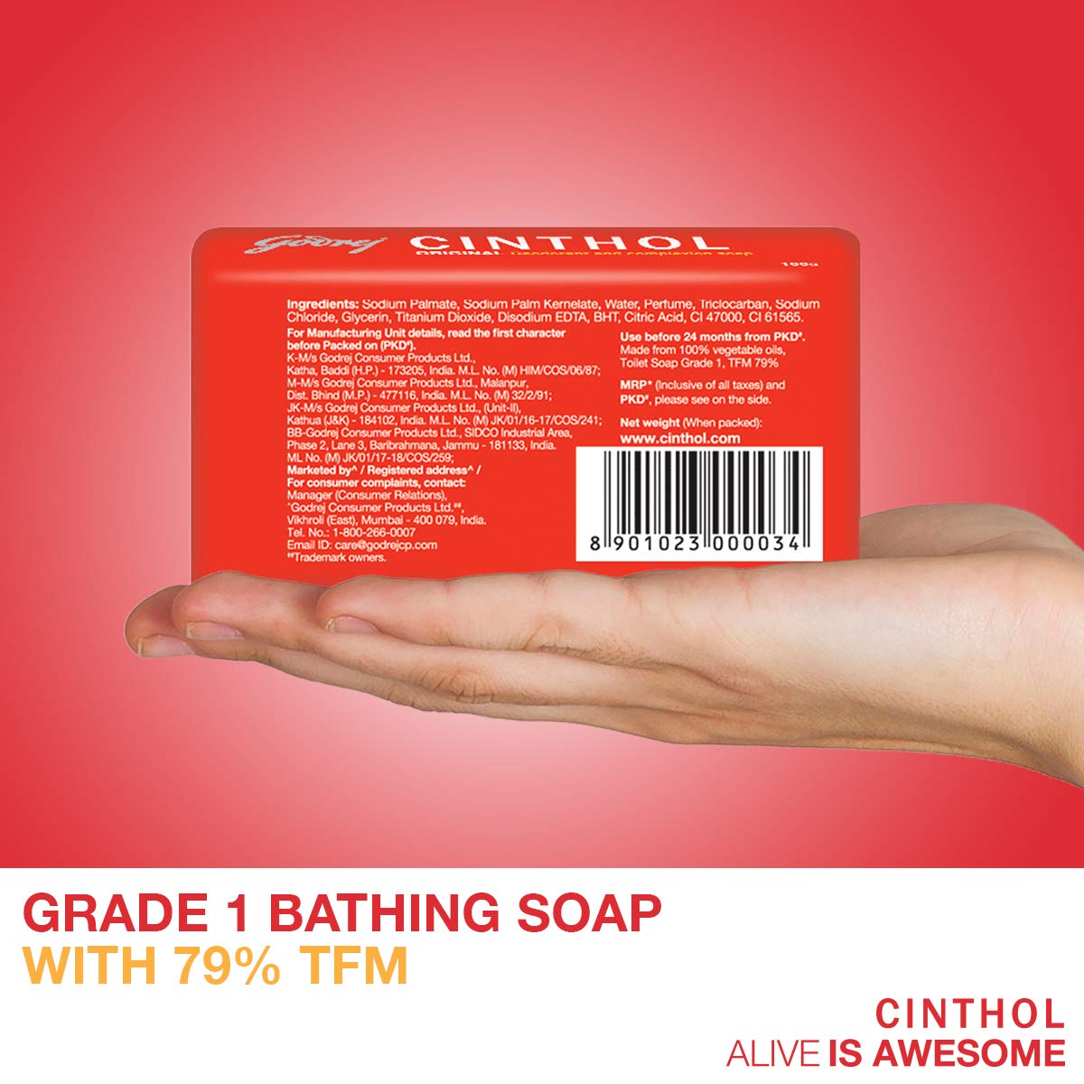 Cinthol Original Soap