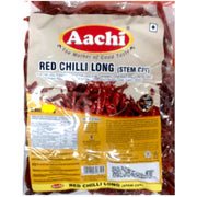 Aachi Red Chillies Long without stem (stem cut) 500G