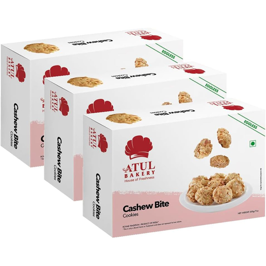 Atul Bakery Cookies Cashew Bite