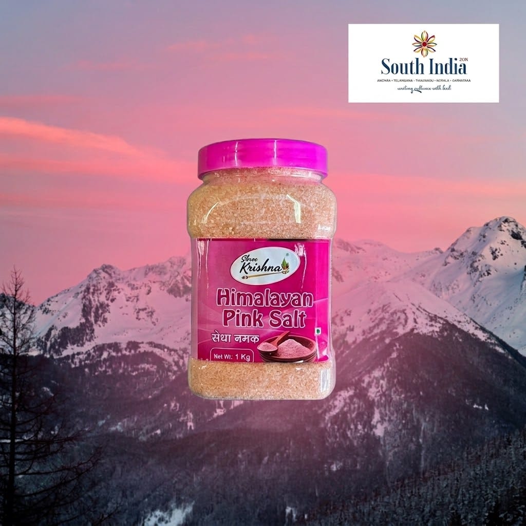 Shree Krishna Pink ( Himalayan ) Salt 1Kg