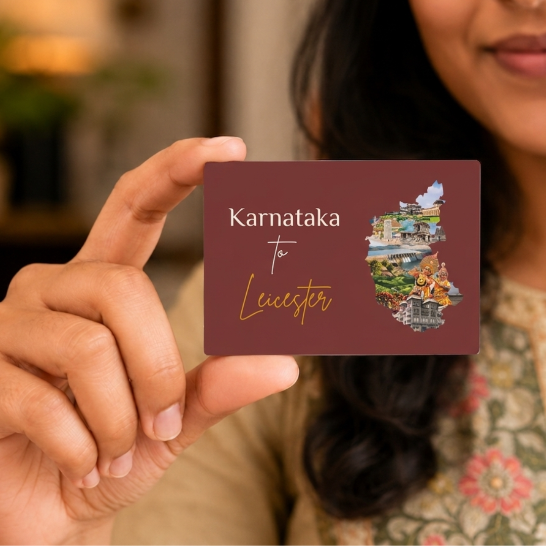 South India to UK State Journey Fridge Magnet - Bundle