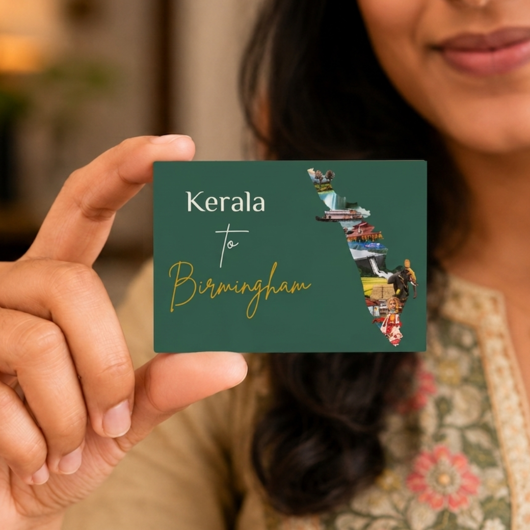 South India to UK State Journey Fridge Magnet - Bundle