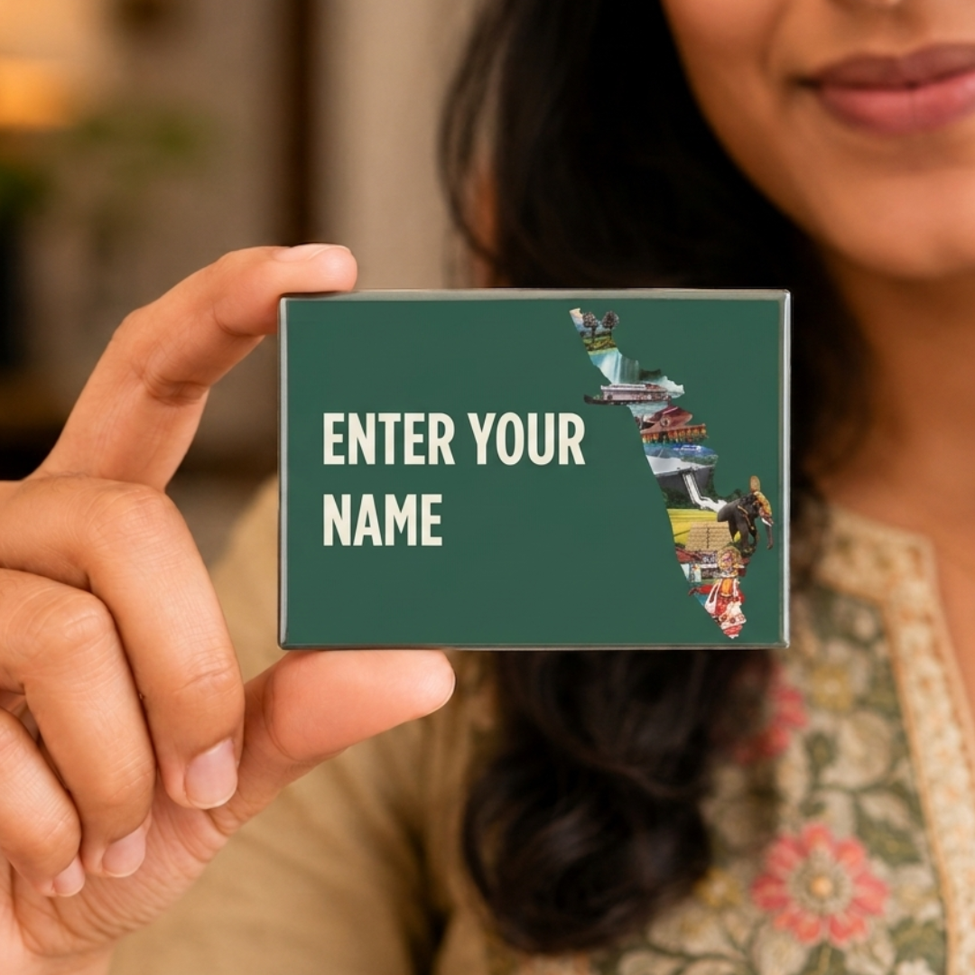 South India to UK State Journey Fridge Magnet - Bundle