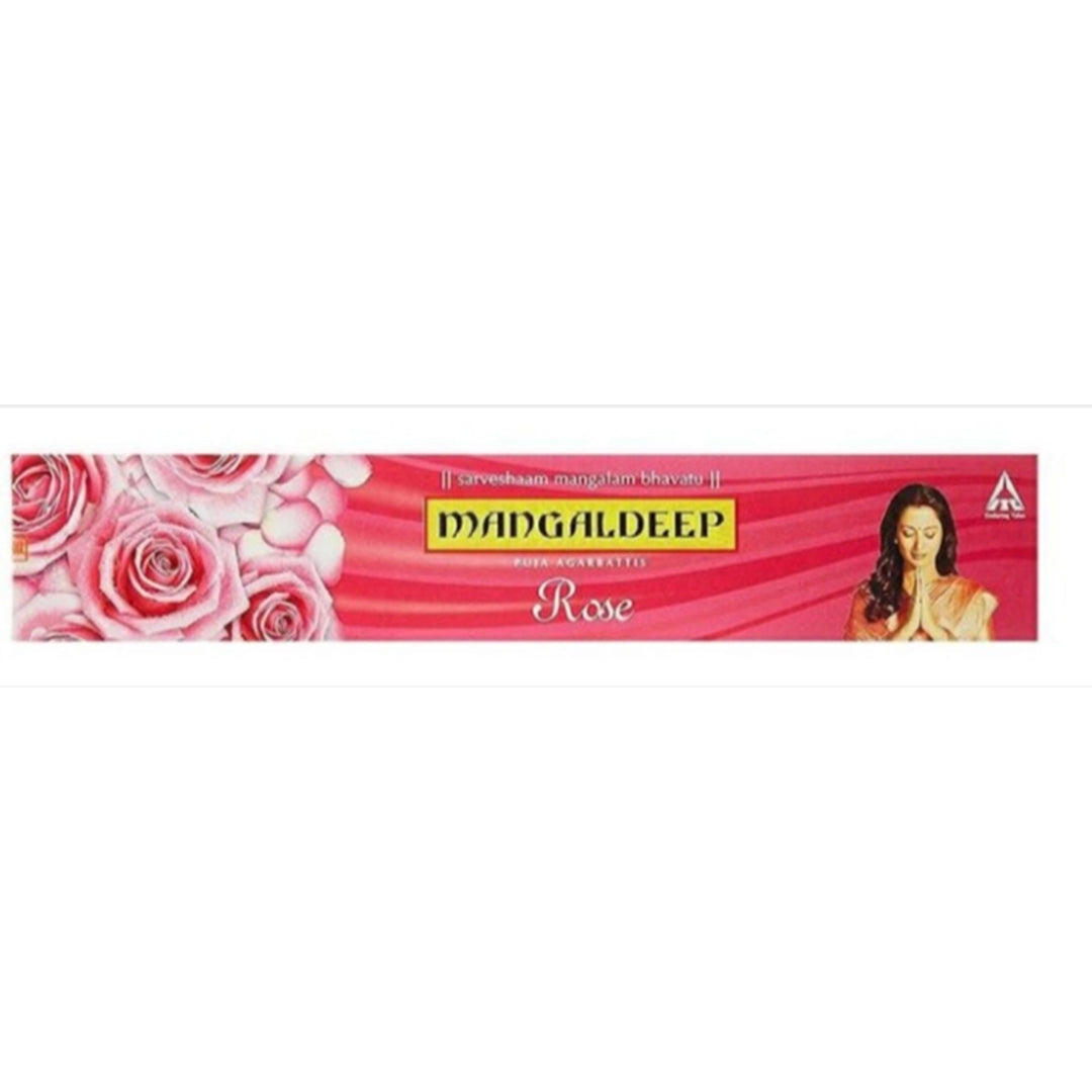 Mangaldeep Refresh Rose 115G Agarbatti