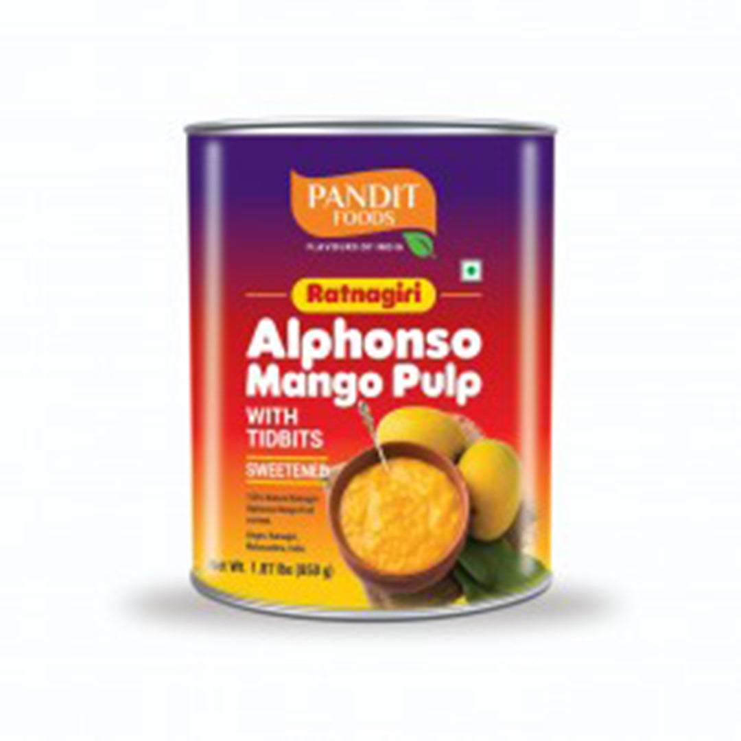 Pandit Foods Mango Pulp Smooth 850 G