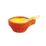 Round Diva Vat / Diya Cotton wicks / Deepam Votthulu