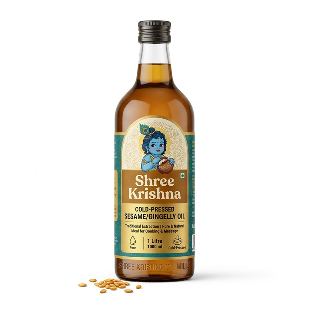 Shree Krishna Cold - pressed Sesame Gingelly Oil(PM)