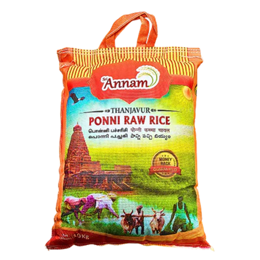 Sri Annam Thanjavur Ponni Raw Rice 10Kg