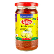 Telugu Foods Amla Pickle (With Garlic) 300 G