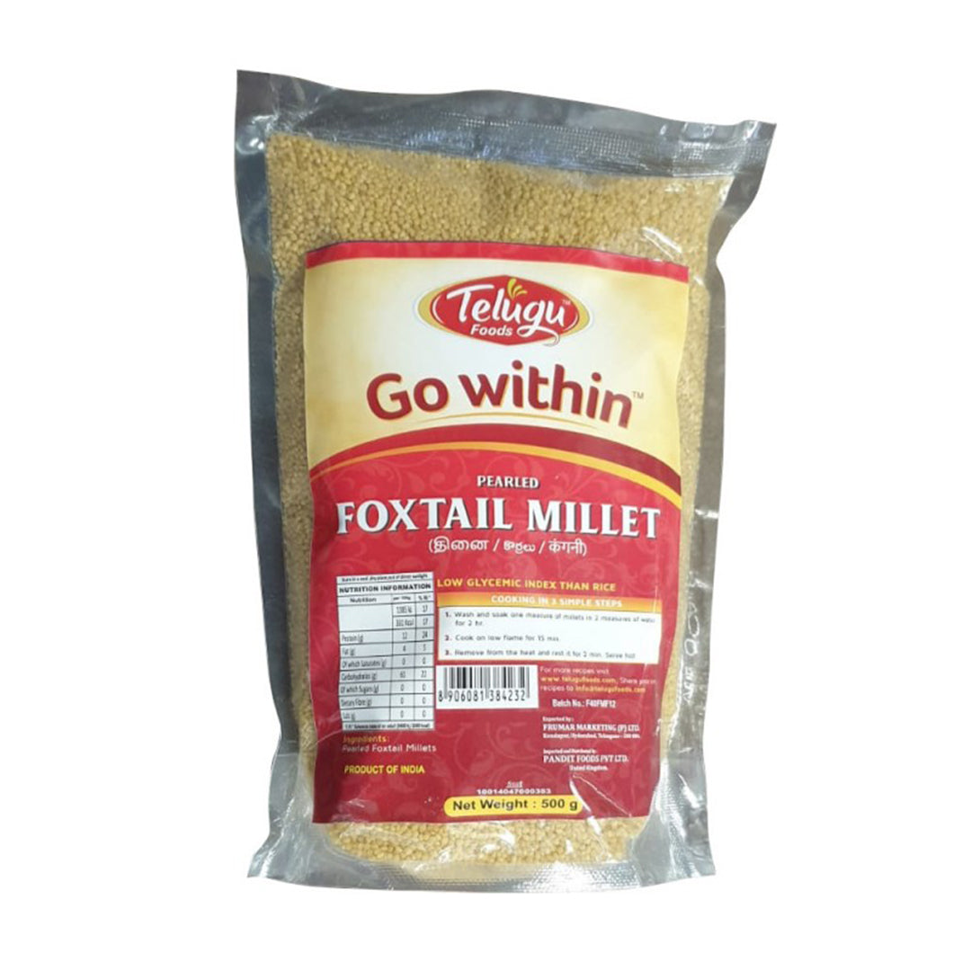 Telugu Foods Foxtail Millet - 500G