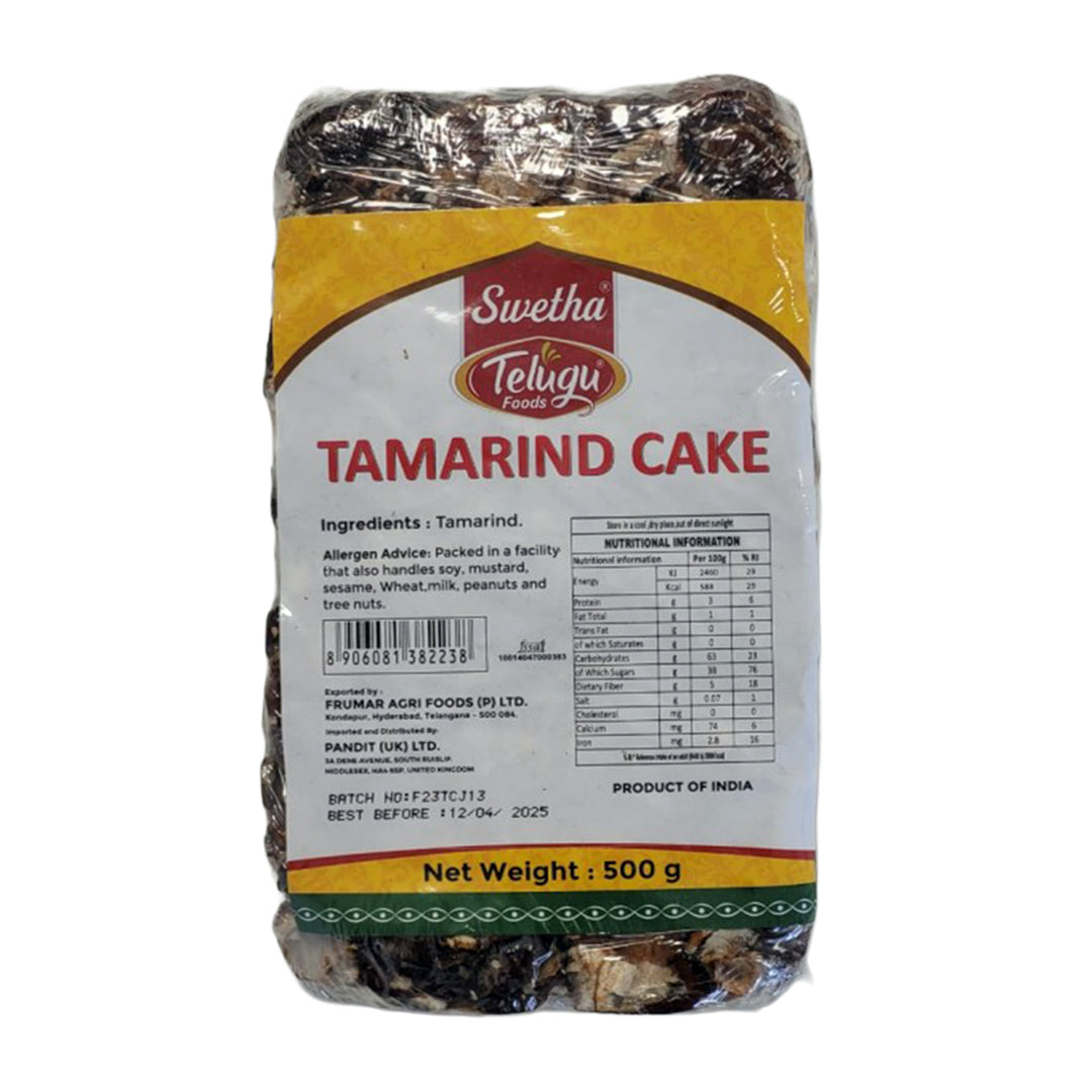Telugu Foods Tamarind Block - 500 G