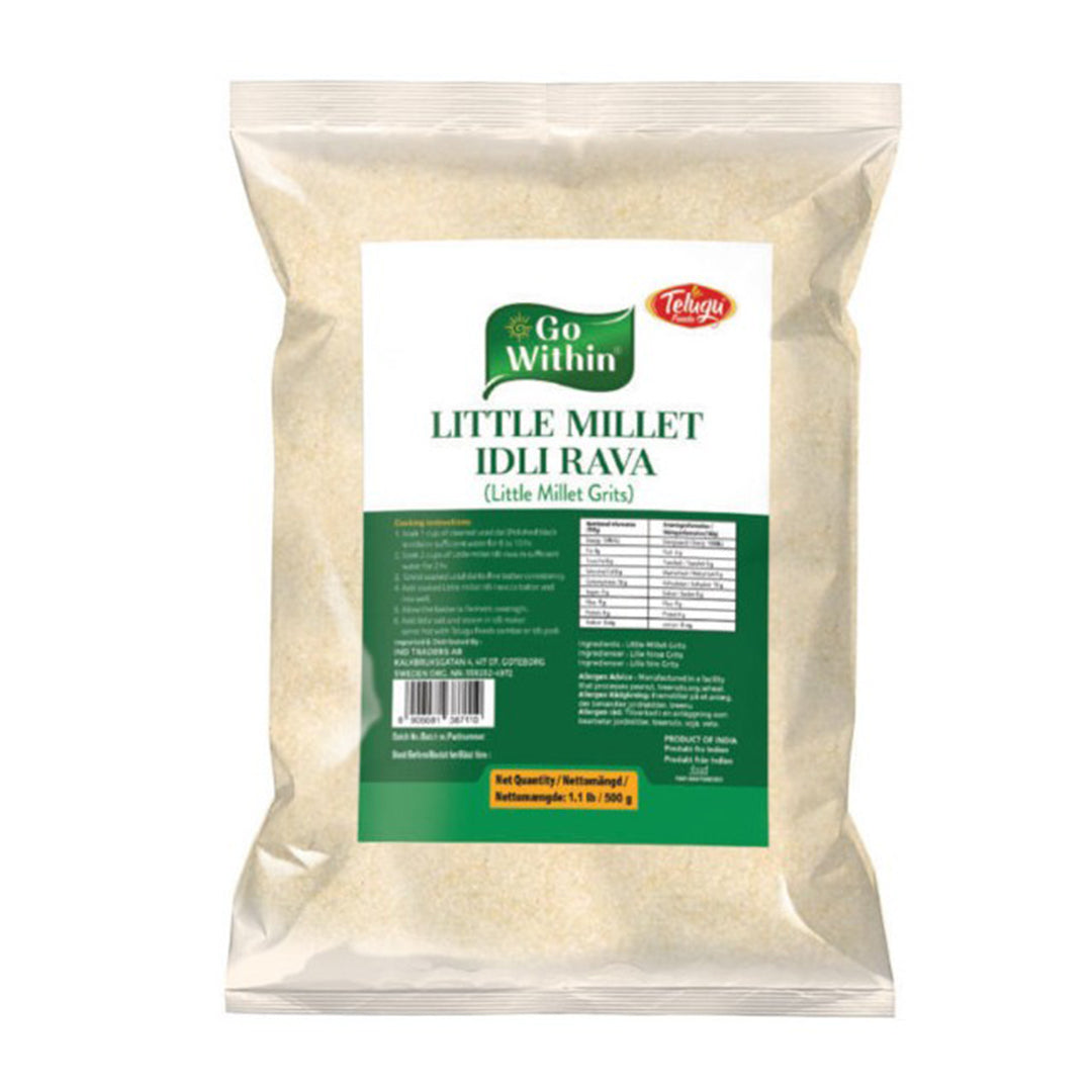 Telugu Foods Little Millet Idli Rava - 500 G