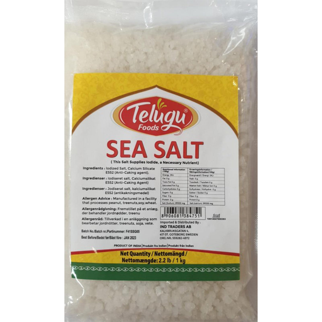 Telugu Foods Sea Salt - 1Kg