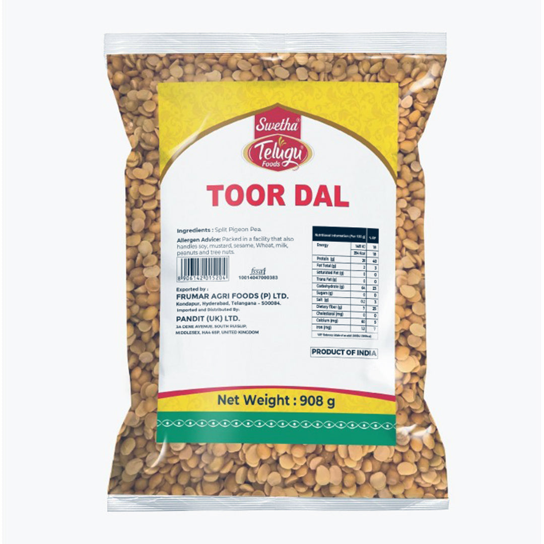 Telugu Foods Toor Dal - 2 Kg