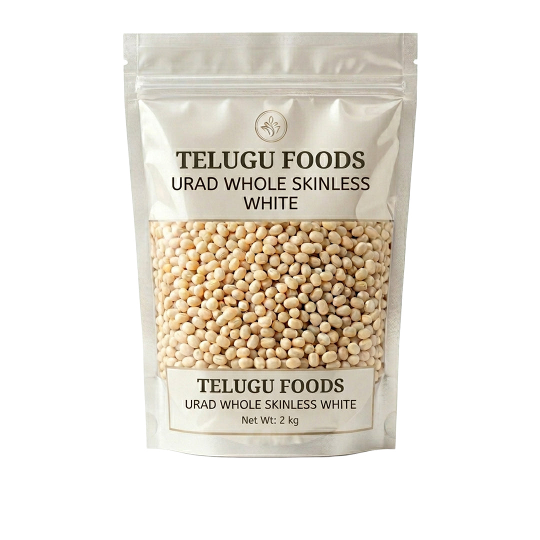 Telugu Foods Urad Whole Skinless 2Kg