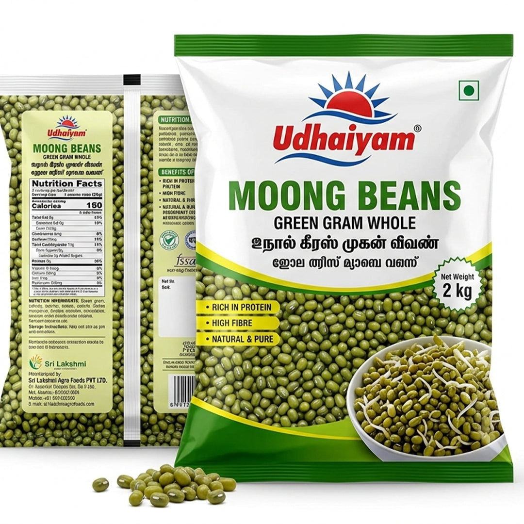 Udhaiyam Moong Beans 2Kg