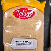 Telugu Foods Wheat Rava Roasted Fine - 1 Kg